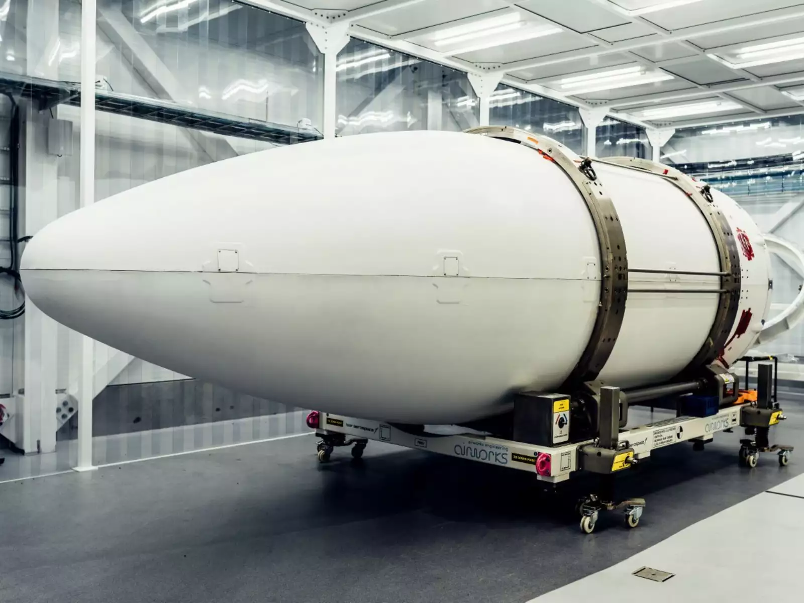 Isar Aerospace Nutzlastverkleidung des Launch Vehicles Spectrum 2